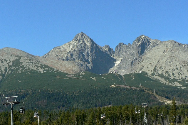 Stoeltjeslift in de Hoge Tatra