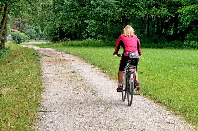 Fietsen door mooie natuurgebieden