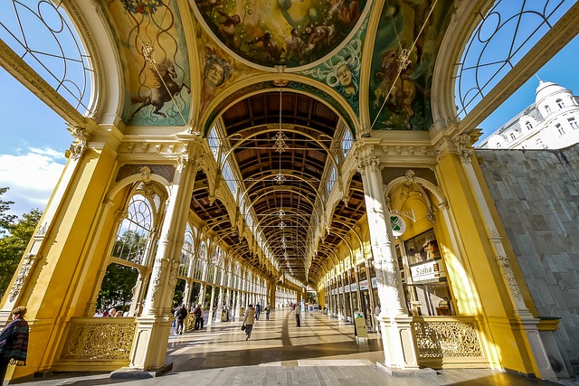 Zuilengalerij in Marianske Lazne