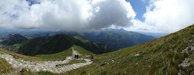 Een verbazingwekkend uitzicht over de Hoge Tatra